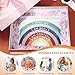100 Pcs Inspirational Gift Bulk for Women Cosmetic Bag EVA Makeup Bag with Zipper for 2026 Graduation Birthday Travel Employee Coworker Colleague Thank You Encouragement Motivational(Inspirational)