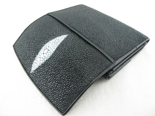 Genuine Stingray Skin Women's Medium Clutch Wallet Purse2