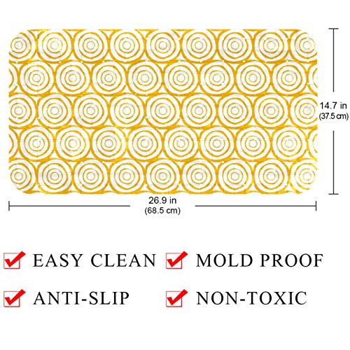 Tapis de bain pour bébé avec 112 ventouses de massage Bennigiry - 5