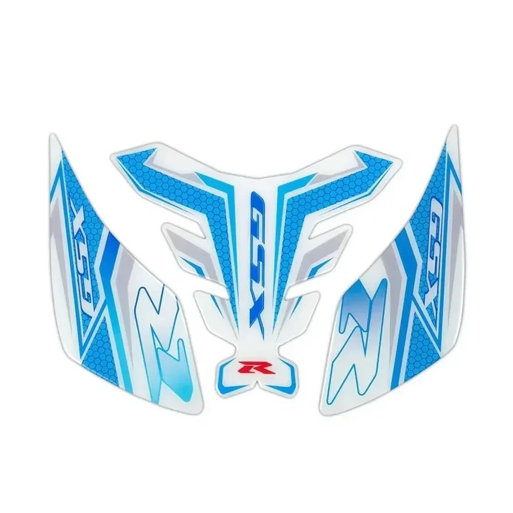Motorcycle Tank Pad Protection for GSX250R Motorbike Fuel Tanks Traction Pads Tank Cap Protection Fishbone Three-Dimensional Sticker Body Decal Scratch