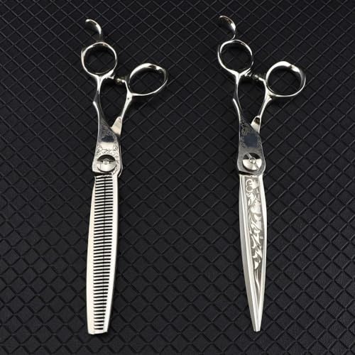 Ciseaux de coiffure pour dégrader la chevelure à la maison - 7