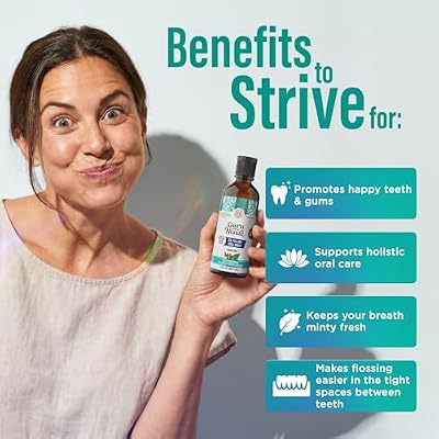 GuruNanda Coconut Oil Pulling with 7 Essential Oils and Vitamin D3, E, K2 (Mickey D), Helps with Fresh Breath, Teeth & Gum Health- Travel Size - 3 oz