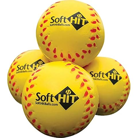 Soft HIT Seamed Foam Practice Baseballs (Dozen) Cover