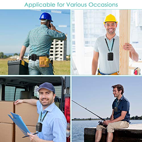 Comlife Portable Mini Waist Fan, 6000Mah Battery Powered Hands-Free Wearable Fan With Max 23H Working Time, 3 Speeds, 5100Rpm Strong Airflow For Jobsite, Farm, Fishing, Gardening And More #TOP6