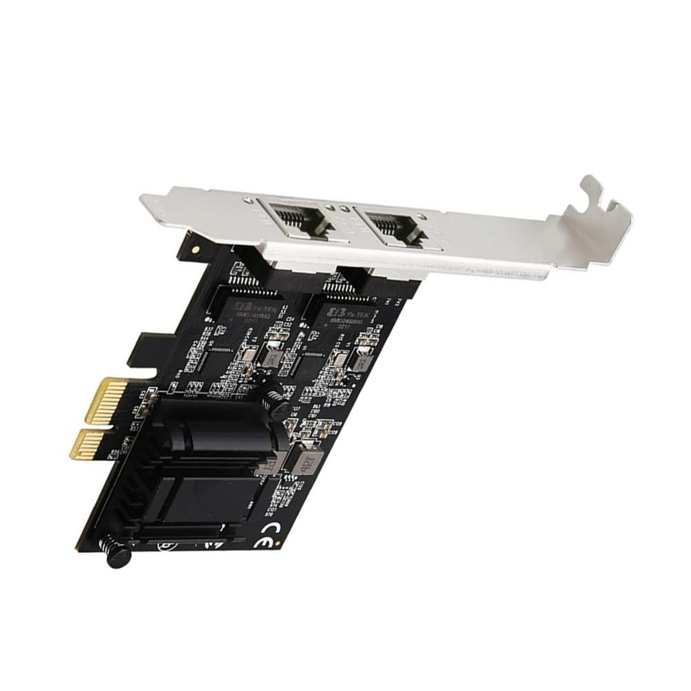Scheda di rete Gigabit Ethernet PCIE a RJ45 RTL8125B Scheda di rete 10/100/1000/25000Mbps Gigabit Ethernet per PC