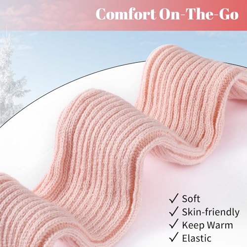 Image of Passionbility Leg Warmers for Women 80s, Ribbed Knit Long Socks Leg Warmer