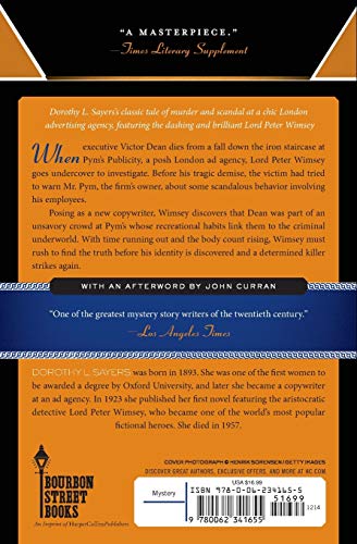 Murder Must Advertise: A Lord Peter Wimsey Mystery