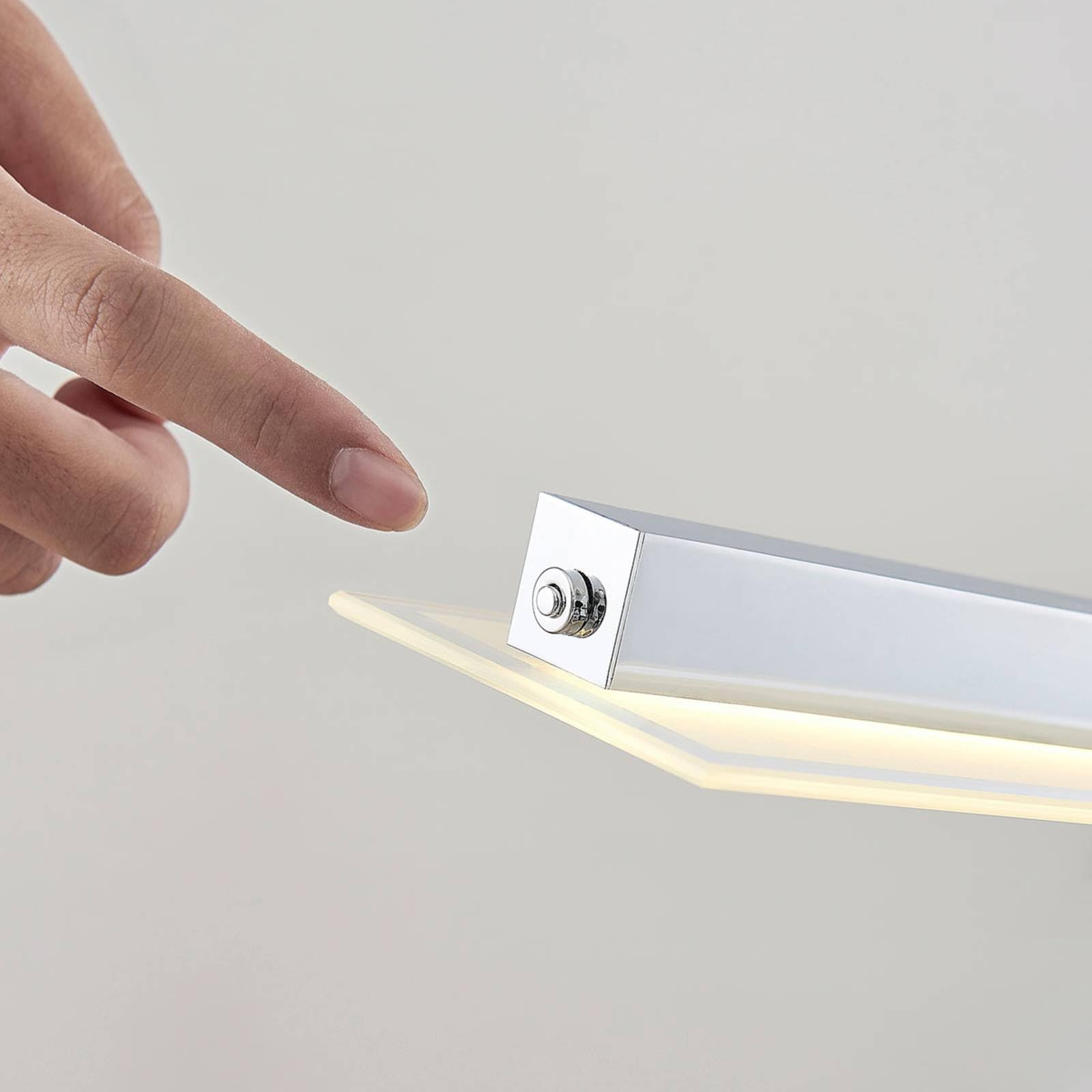 Lindby LED Pendelleuchte höhenverstellbar, Lichtfarbe einstellbar mit Touchdimmer Esstisch Hängelampe 24W Downlight Esszimmer