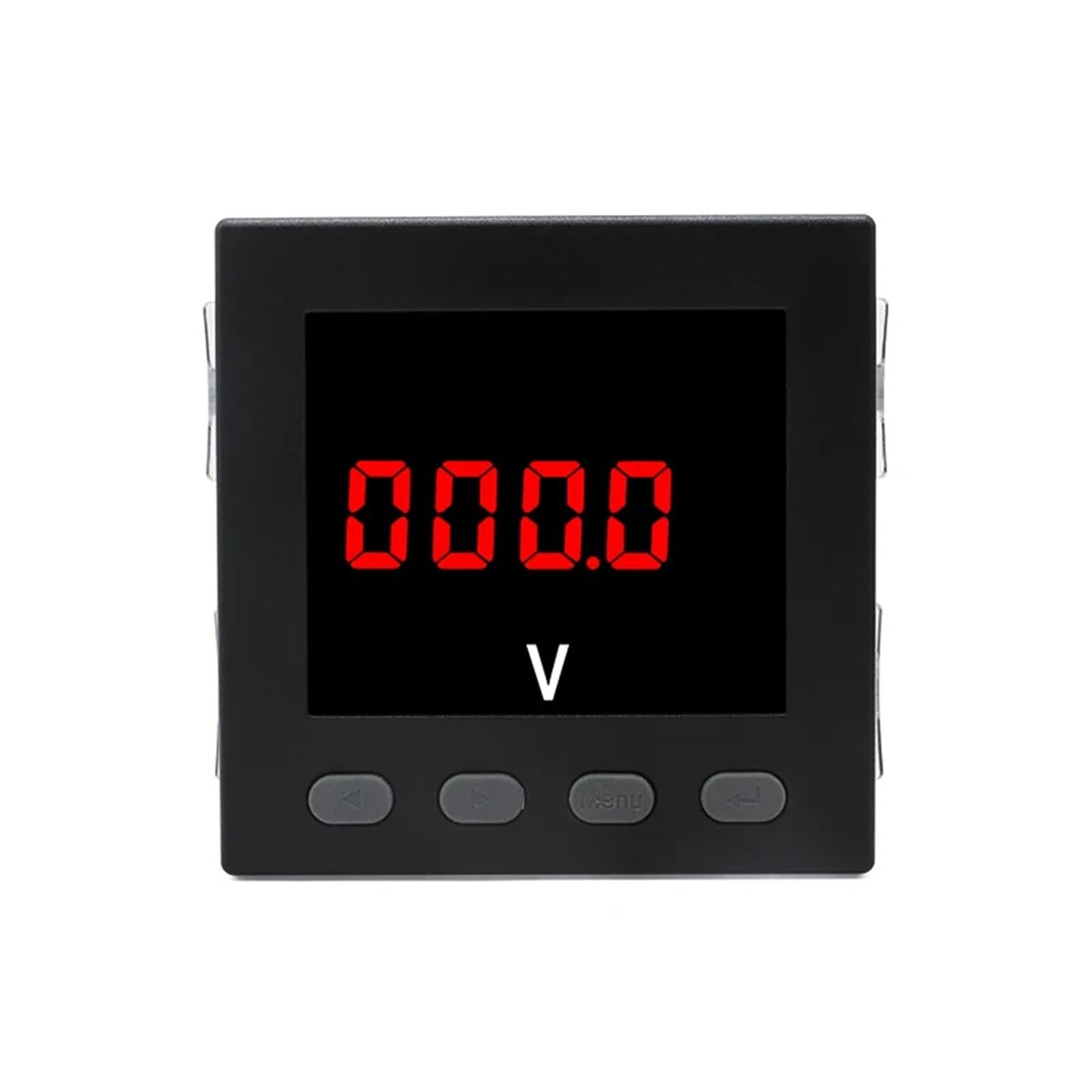 Voltmètre numérique AC220V avec grand écran LED carré 96x96mm - 4