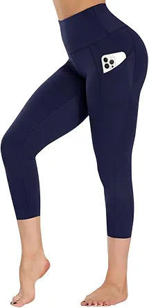 GAYHAY High Waist Yoga Pants with Pockets, Leggings for Women Tummy Control Compression Workout Leggings for Women