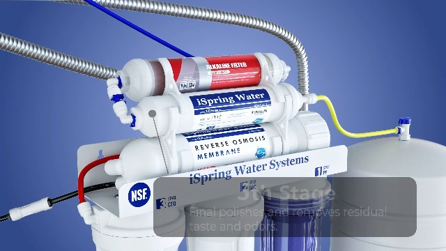 Image of iSpring RCC7AK, NSF Certified, 75 GPD, Alkaline 6-Stage Reverse Osmosis System, pH+ Remineralization RO Water Filter System Under Sink, Patented Top-Mounted Faucet Design for Easy Installation