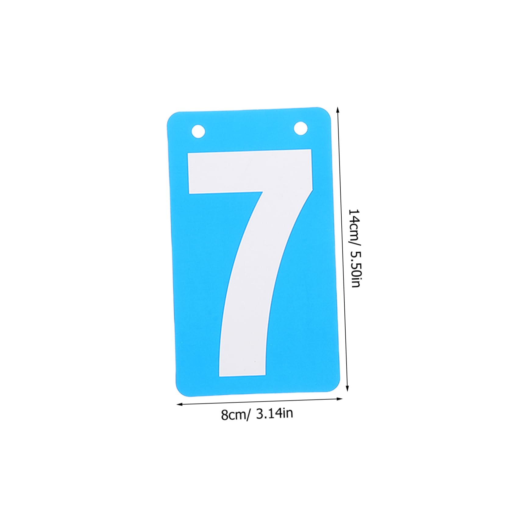 OSOLADY 10pcs Flip Counting Board Portable Billiard Scorecard Accessory Replacement Scoreboard for Sports