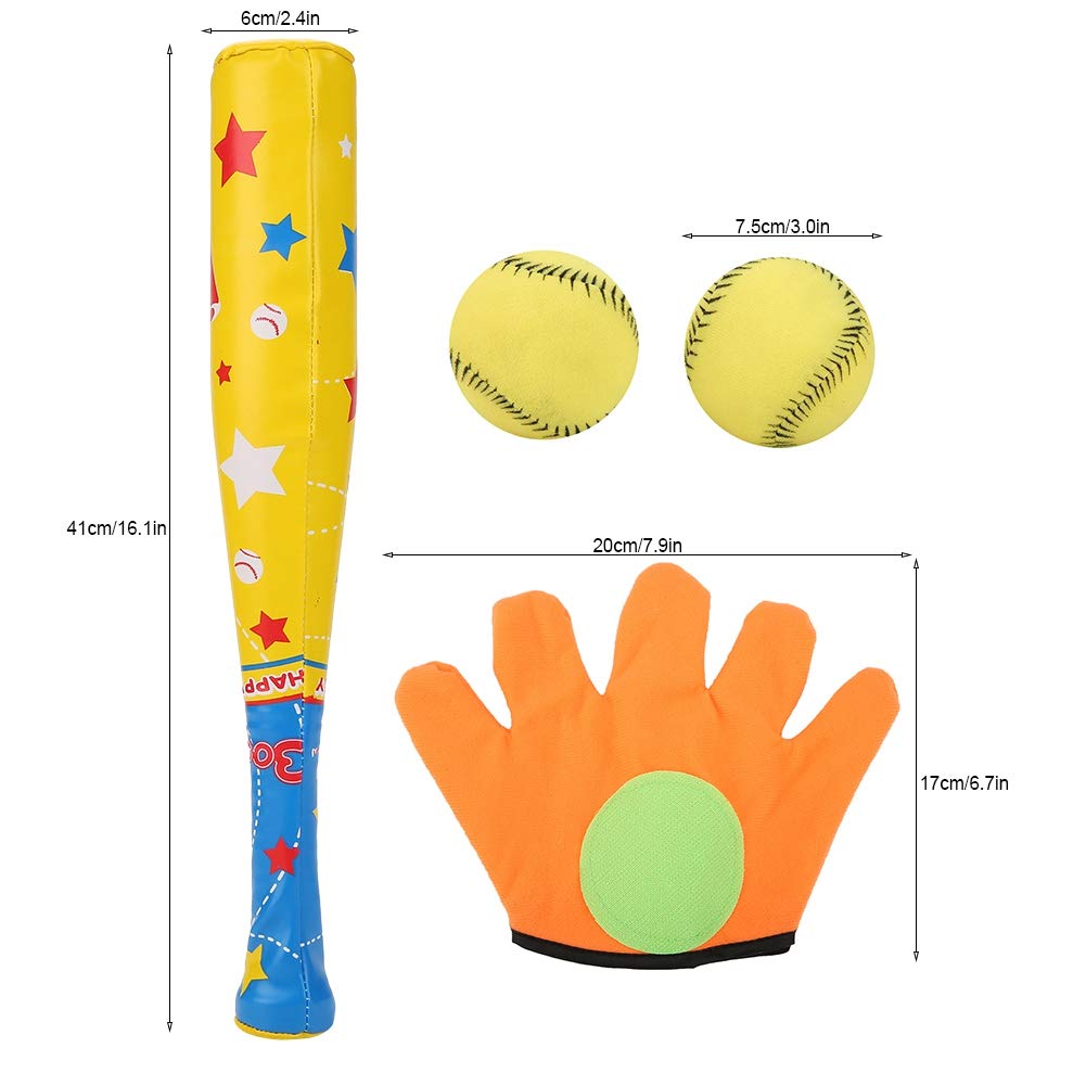 Amazon | Asixx キッズ ベースボール 野球玩具セット 4点セット