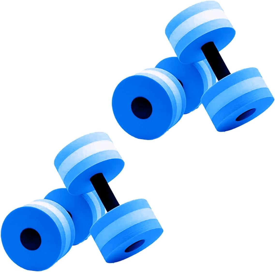 Water Dumbbells for Pool Exercise 4 Pack, Water Aerobics