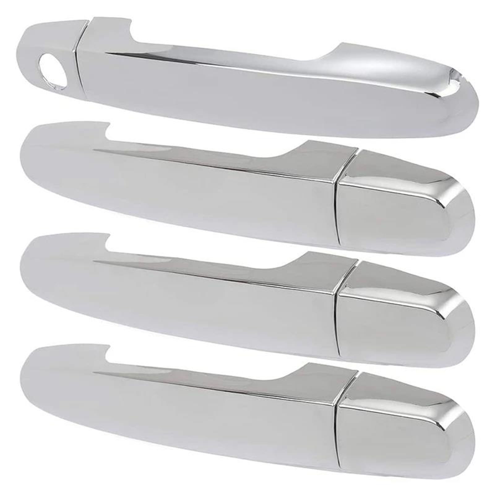 Yytemd One Color Car Exterior Door Handles Covers Accessories For Toyota For Corolla 2003-2013 Chrome