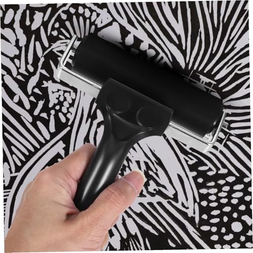 Rouleau en caoutchouc pour application d'encre uniforme et pressage de collage - 7