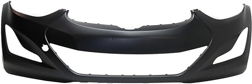 Cubierta de parachoques para Hyundai Elantra 2014 al 2016 delantero, imprimado, plástico HY1000204