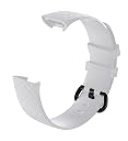 Replacement Bands Compatible with Fitbit Charge 4 / Fitbit Charge 3 Bands for Women Men, Silicone Fitness Sport Wristbands for Women Men Small Large gallery image