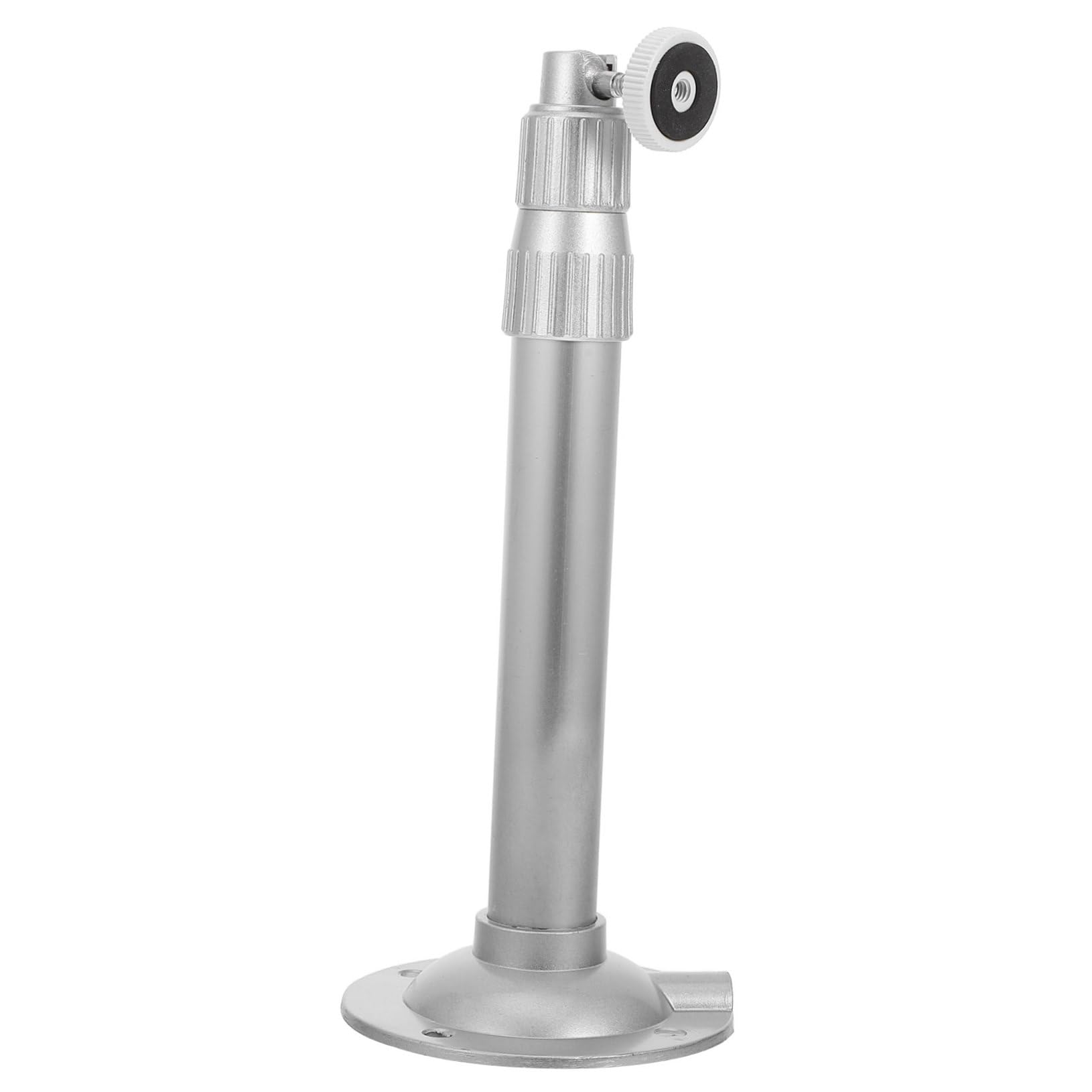 Happyyami Monitoring Bracket Ceiling Holder Stand Wall Bracket for Support Camera Mount Wall Holder House Home Mounted Wall Mount Mounting Indoor Wall Camera Holder Silver Aluminum Alloy