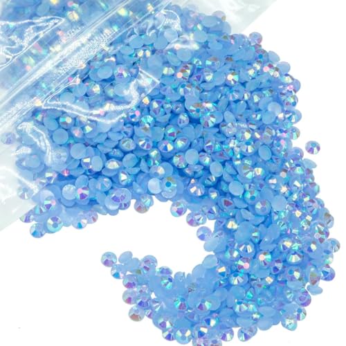 qiipii 14000 Mini pierres de cristal SS6 dos plat pour ongles maquillage bijoux