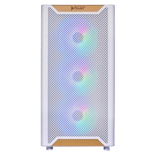 Image of Skytech Gaming PC Chronos 3, Ryzen 7, RTX 5060 Ti 8GB, 16GB RAM, 1TB SSD | Windows 11, AMD 5700, NVIDIA 5060 Ti 8G, NVMe SSD, DDR4 3200, 650W GOLD PSU, Wi-Fi 5, Desktop