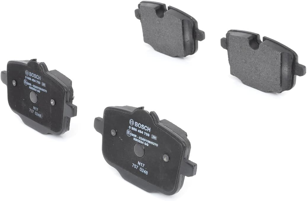 Plaquette Frein Arriere Plaquettes Frein Arrière Bosch BP1976 - Certification ECE-R90 Pièces Freinage