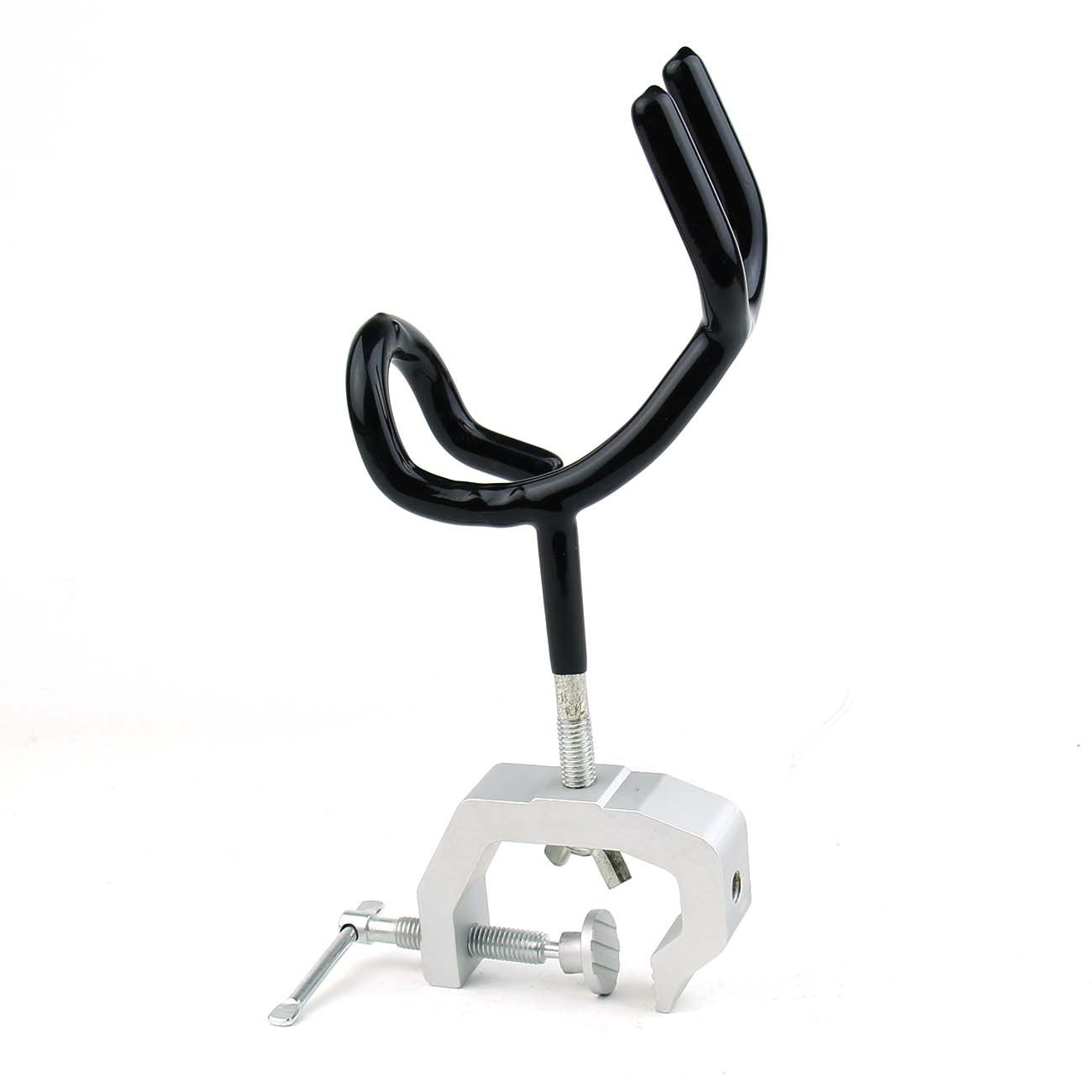 TacFire Heavy Duty Fishing Pole Rod Holder with Aluminum Universal Clamp