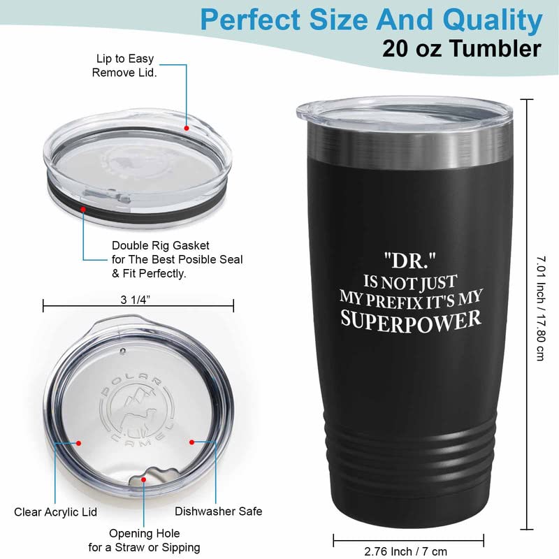 Pharmacist Black Edition Viking Tumbler 20oz - Dr my - Nurse Doctor Chemist Pharmacy Technician Patient Practicioner Laboratory Research Technologist