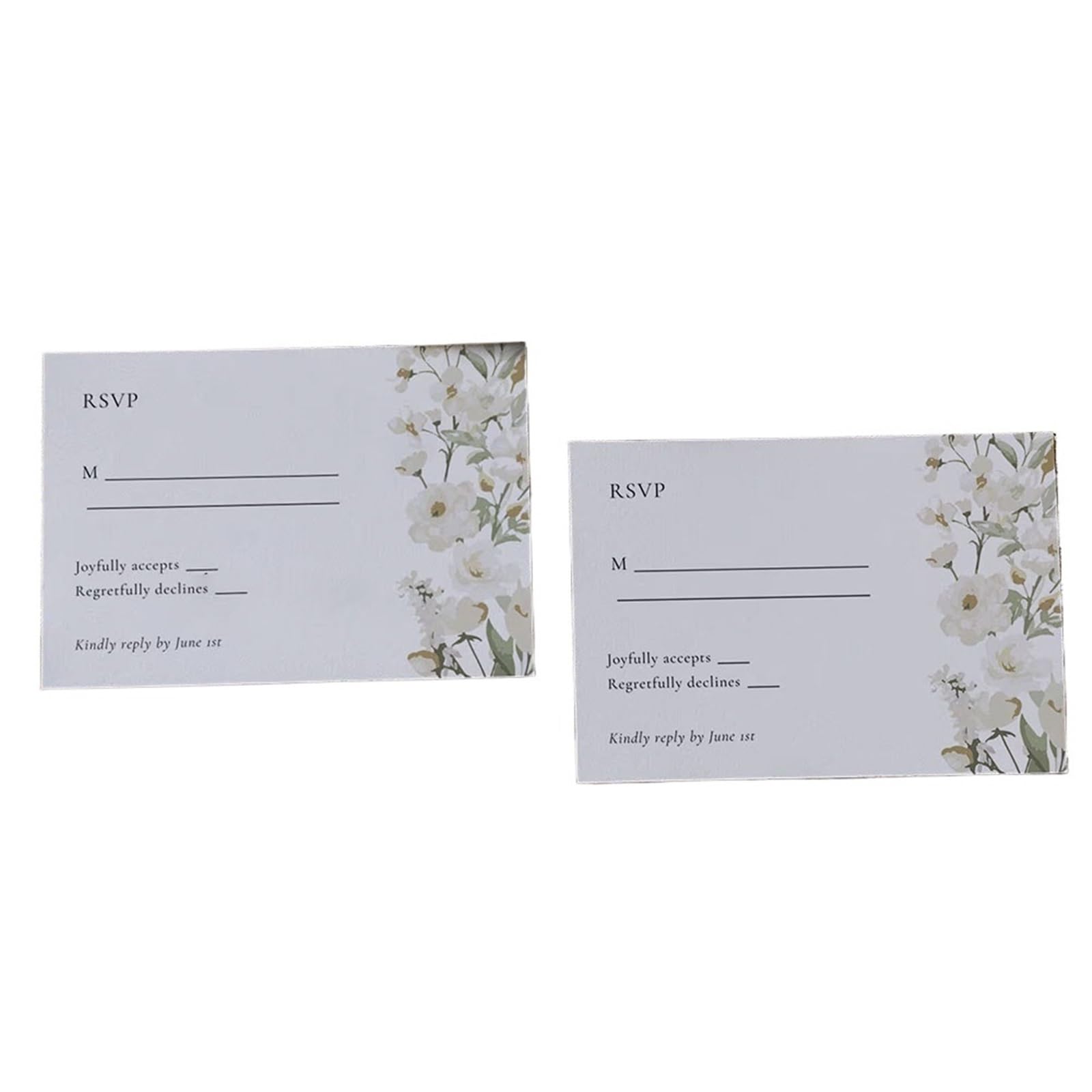 Hochzeitskarten Personalisierte Blumenhochzeitseinladung Druckbare Boho Wildblumen Blumenkranz Hochzeitsdekoration Partyzubehör(50pcs)