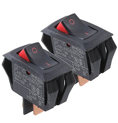 Interrupteur SPST 16A Ra901-vb-b-9-v pour réparer facilement un appareil en panne lot de 2