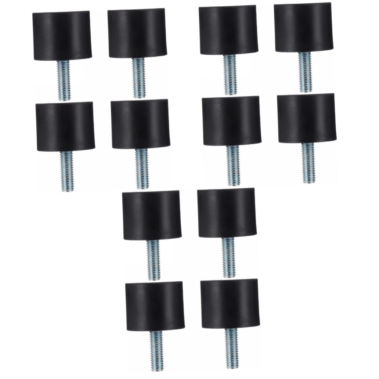 3 Set Di Supporti Filettati in Gomma Per Auto E Barche Ammortizzatori Elastici Per Motori 4 Pezzi*3
