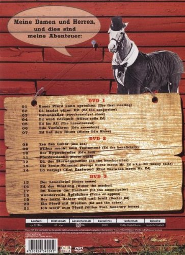 Mr. ED Collection 1: Das sprechende Pferd [3 DVDs]...