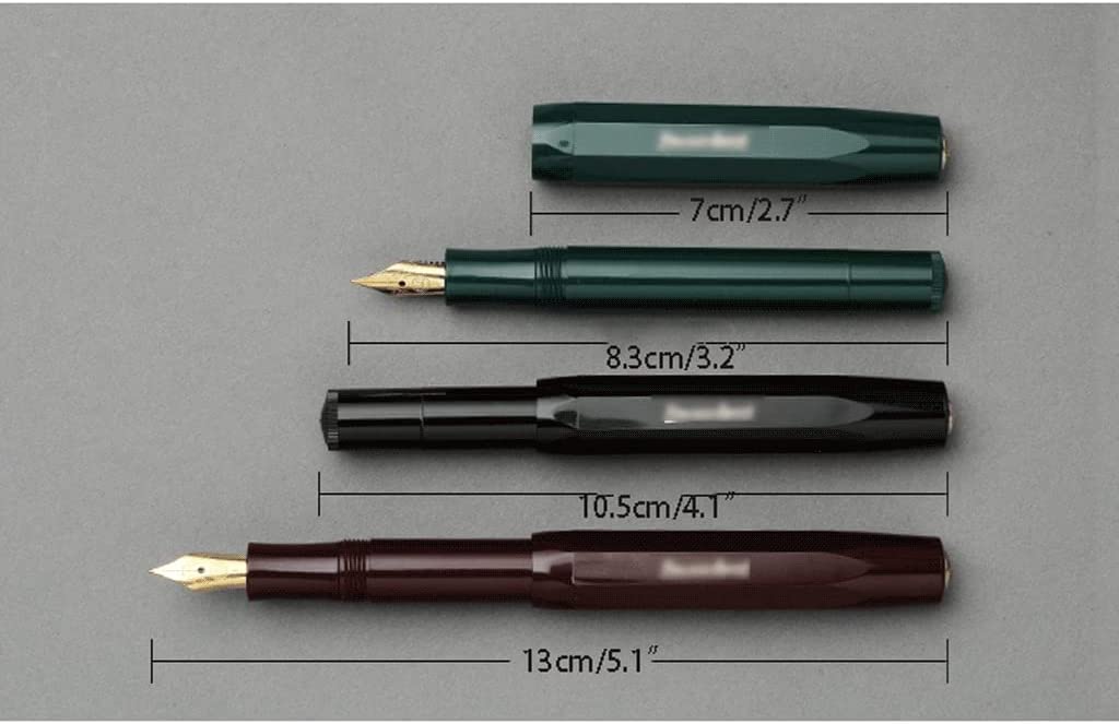 LIOONS Füllfederhalter mit ergonomischem Griff und Edelstahlfeder Glattes und einfaches Schreiben Stiftspitze Bestes Stift-Geschenkset für Männer und Frauen