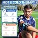 Coldest Gel Ice Pack Flexible Compress with Straps Provides Alleviate Joint and Muscle Pain Flexible Therapy Injuries - Shoulder, Back, Knee, Neck, Ankle Hip Elbow Foot & More (Standard)