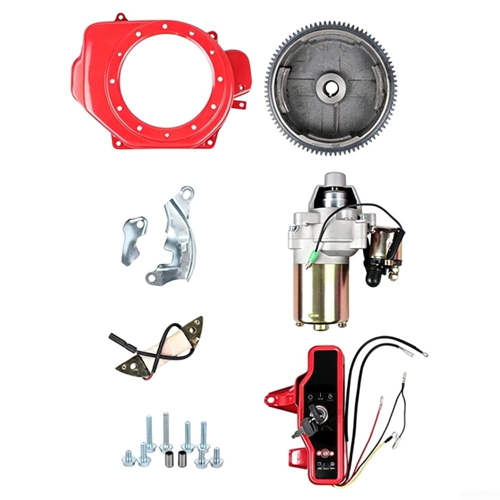 Kit de arranque eléctrico para Honda GX160 y motores 168F 170F de 7.5 hp
