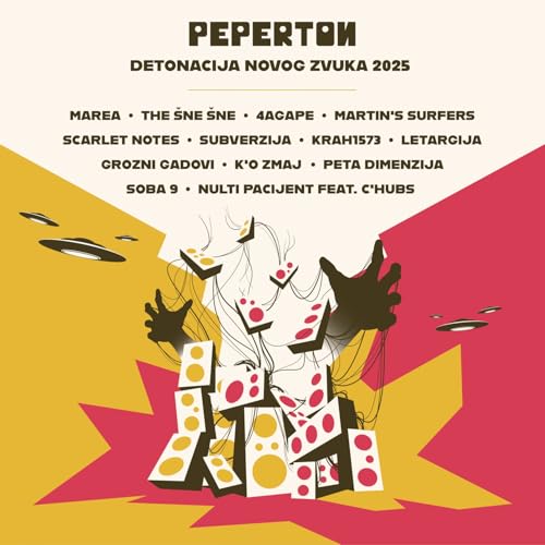 Grozni Gadovi, Subverzija, Krah 1573, 4Agape, Marea, Martin's Surfers, K'o Zmaj, The Šne Šne, Soba 9, Scarlet Notes, Peta Dimenzija, Letargija & Sanjam Oblake