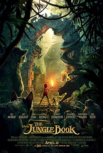 Amazon.com: JUNGLE BOOK (2016) Original Authentic Movie Poster