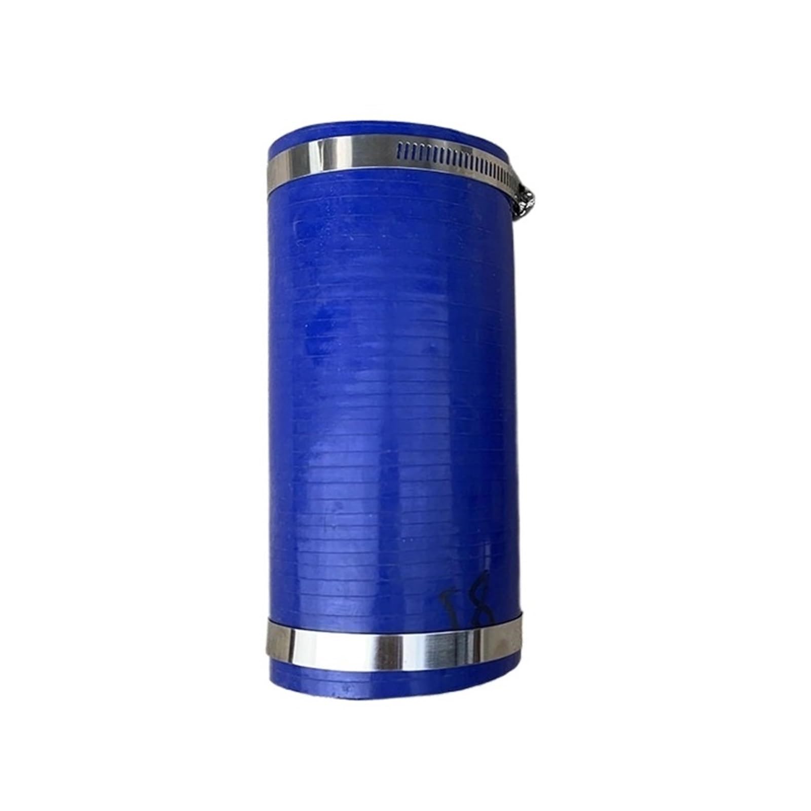 Długość 10 cm prosta silikonowa rura intercoolera wąż chłodziwa wysoka temperatura wysokie ciśnienie turbo wysyła 2 zaciski Wąż silnika(Blue ID55x100mm)