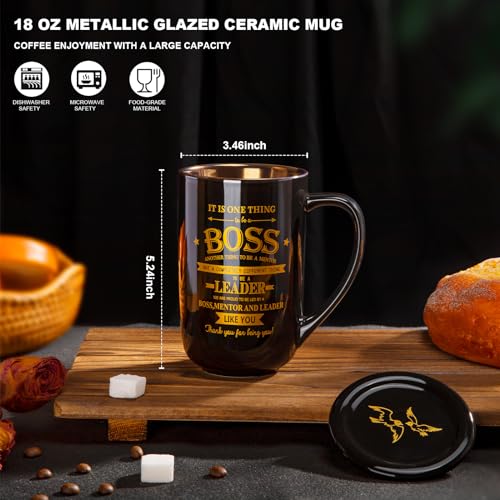 Doublewhale 18 Oz Metal Glaze Mug