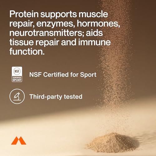 Image of Momentous Vegan Protein Powder, 20g Pea & Rice Blend Protein, Cappuccino | Complete Amino Acid Profile to Support Lean Muscle Growth, NSF Certified for Sport, Non-GMO & Gluten-Free (12 Servings)