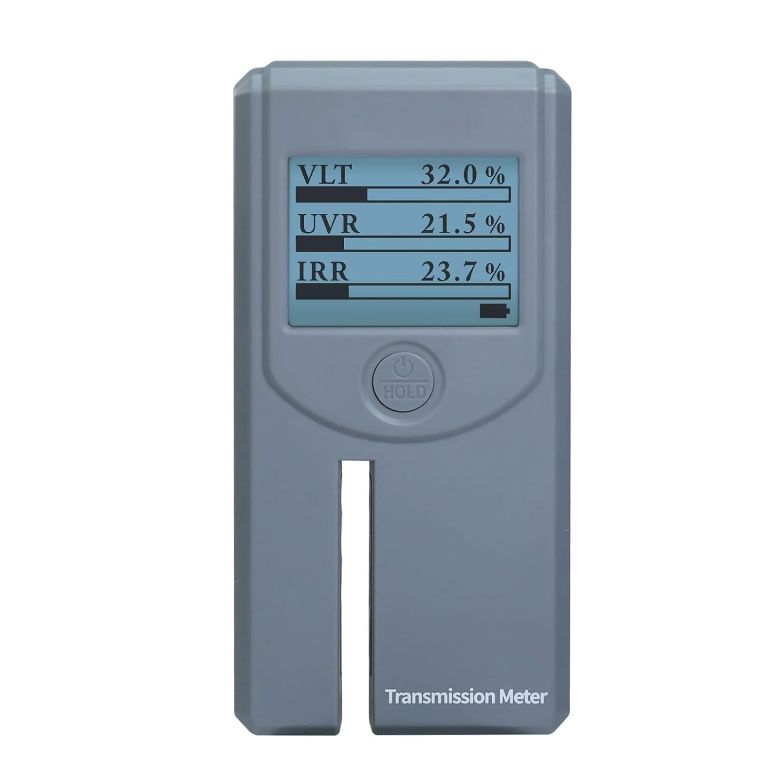 Misuratore di tinta LCD portatile, calibrazione automatica, misura la trasmissione VL/UV/IR e il rifiuto per la pellicola solare della finestra
