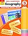 Evan-Moor Skill Sharpeners: Geography, Grade 3 Activity Book - Supplemental At-Home Resource Geography Skills Workbook