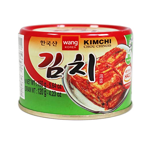 Wang Korea Kimchi Chou Chinois Eingelegter Kohl koreanisch Kim Chi in Dosen 10x160g