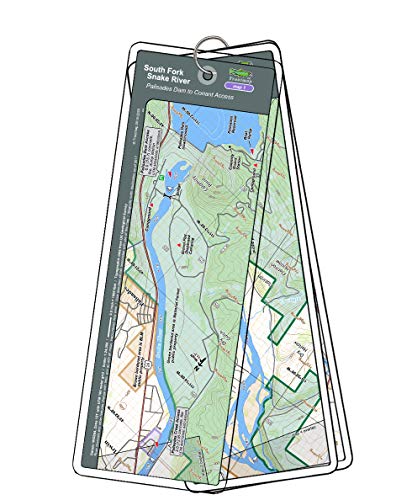 Troutmap South Fork Snake River Map Set - Idaho, Palisades Dam to Conant Access