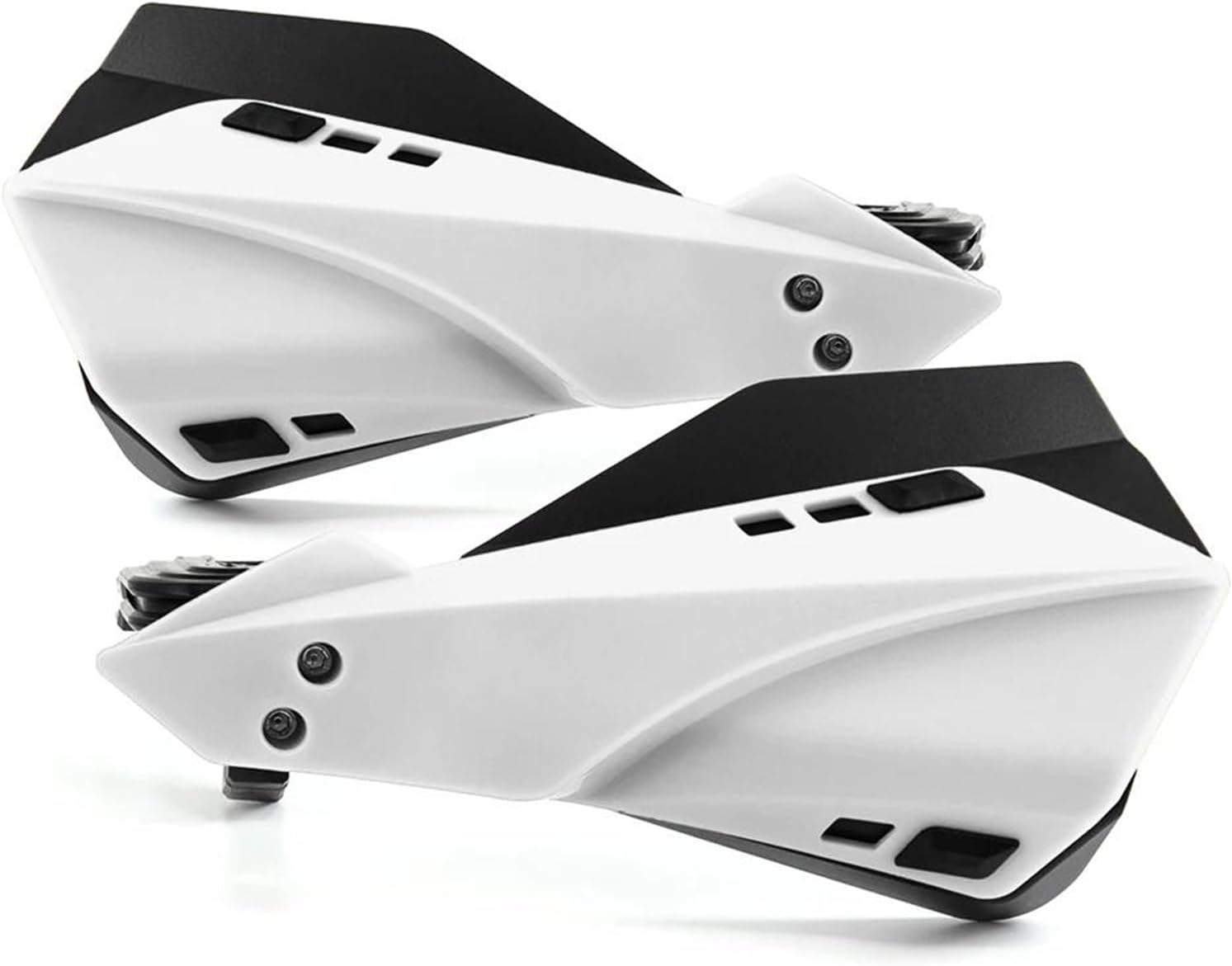 1 pair Handguards 22MM Motorcycle Handguards Hand Guards Protection Racing For 80-650CC XR CR CRF For BETA 125-498CC RR 2T 4T Wind Guards Cover(WHITE)