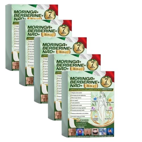 Patch Slimming Drainage Lymphatique au Moringa et Berbérine pour Ventre Plat