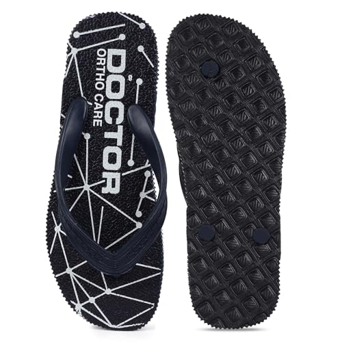 Image of DOCTOR EXTRA SOFT Women's Orthopedic and Diabetic Comfort Ortho Care, Bathroom Rubber Flip-Flops and House Slipper [OR-D-02]