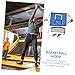 WESIEVYA Indoor Basketball Hoop for Trampoline Easy Install Basketball Frame for Boys and Girls Engaging Trampoline Accessory for Indoor Fun and Parent Promotes Motor Skills and