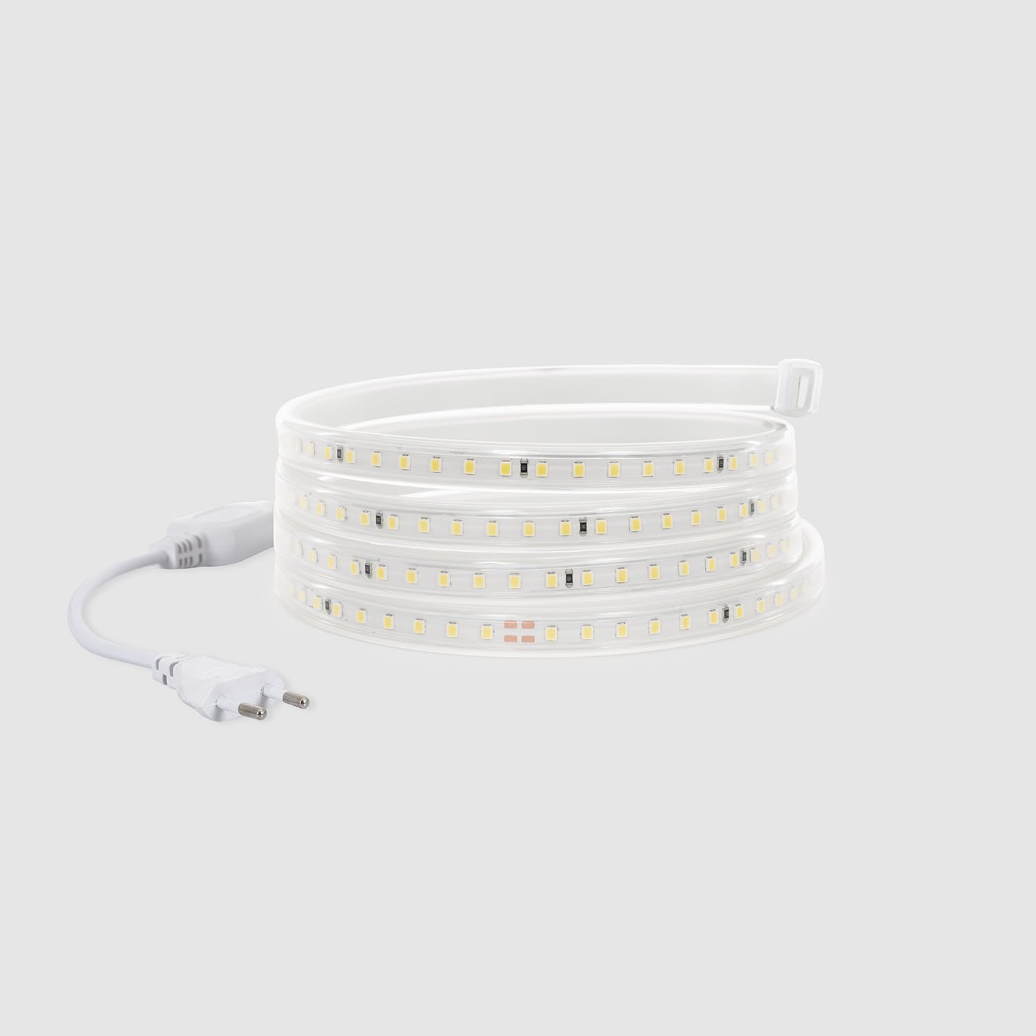 LEDKIA Tira LED Regulable 220V SMD 120 LED/m 8.5W/m 850lm/m Ancho 12mm Cort