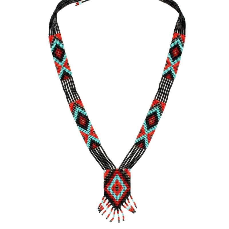 Collier Gerdan ukrainien à motif médaillon pour sublimer vos tenues